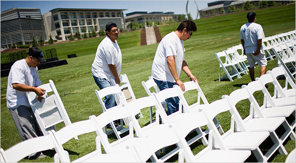 bleacher rental